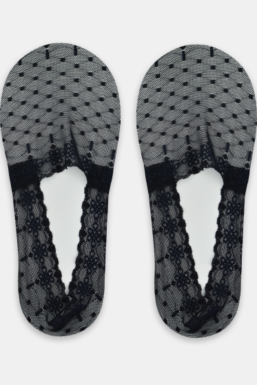 Baleriny Noviti SN052 niskie koronka silikon ABS 36-41