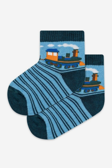 Skarpetki Gatta wzorowane chłopięce  U14.P01   0-2 lata