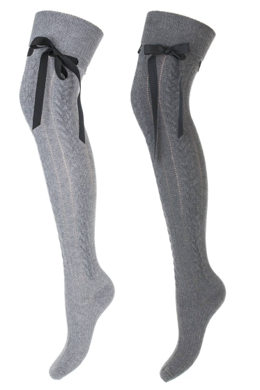 Zakolanówki Milena z wstążką 0835.001