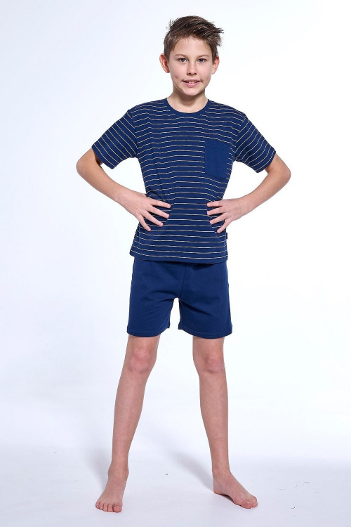 Piżama Cornette Boy 218/118 Lagoon  kr/r