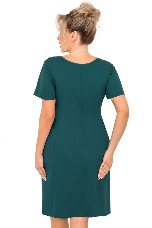 Koszula  Donna  Melania Plus  kr/r   S-XXL