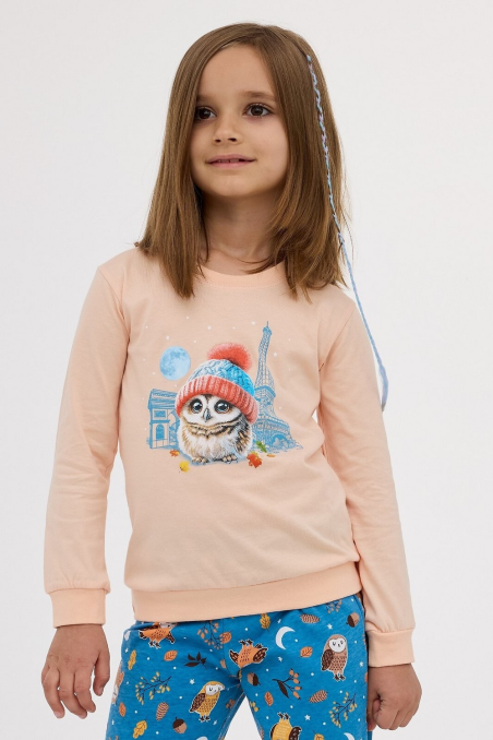 Piżama Cornette Kids Girl  977/188 Paris dł/r