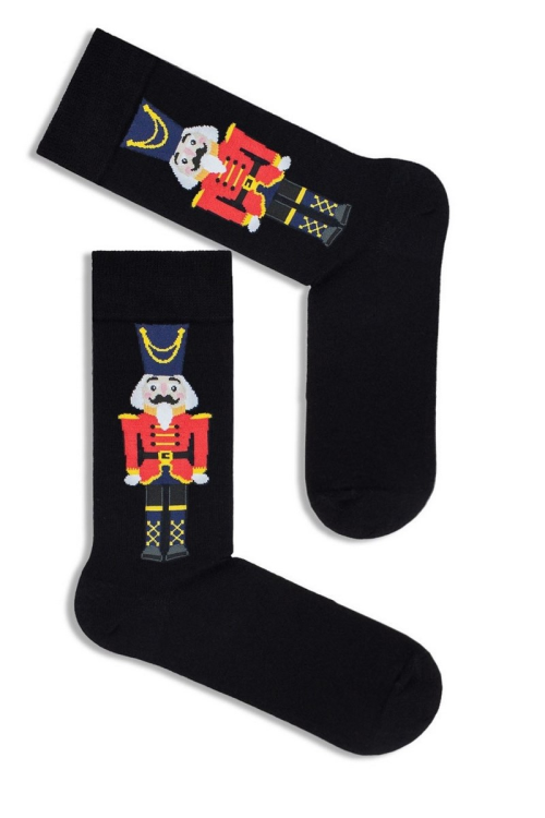 Skarpety Milena 1290-013 świąteczne Dziadek do Orzechów 38-46