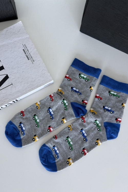 Skarpety Milena 1153.049 3/4  Kolorowe samochody 39-46