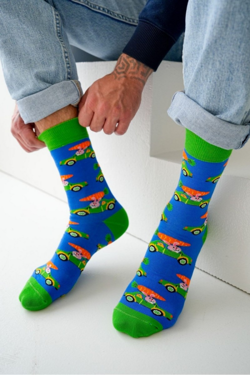 Skarpety Milena Avangard 0125.112 Królik w aucie  39-46