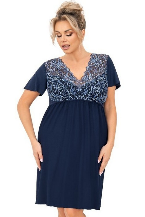 Koszula  Donna  Melania Plus  kr/r   S-XXL