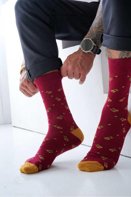 Skarpety Milena Avangard 0125-122 Małe Gitary39-46