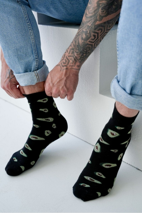 Skarpety Milena 1153.040 3/4 Awokado  39-46