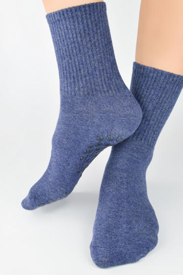 Skarpety Noviti SB130 baw ABS z silikonem męskie 35-46