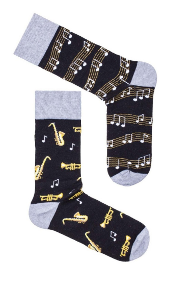 Skarpety Milena Avangard 0125.078 Trąbki i Saksofony 39-46