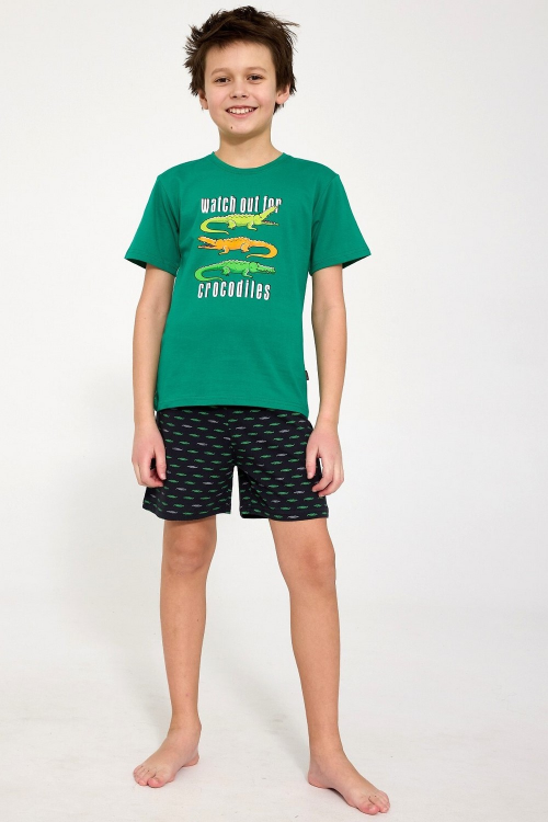 Piżama Cornette Boy  Young  790/125  Crocodiles kr/r