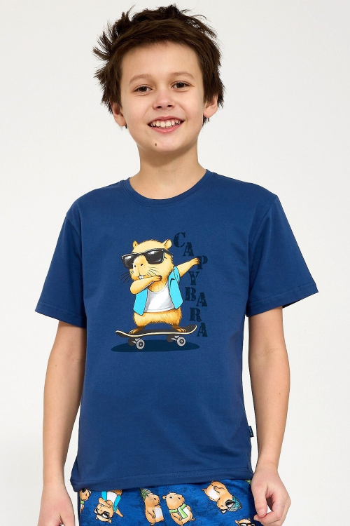 Piżama Cornette Boy  Young  790/128 Capybara 2 kr/r
