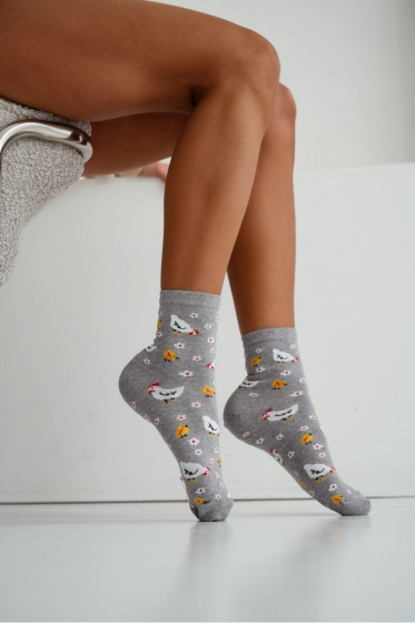 Skarpety Milena 0200-219 Kury i Pisklęta 37-41