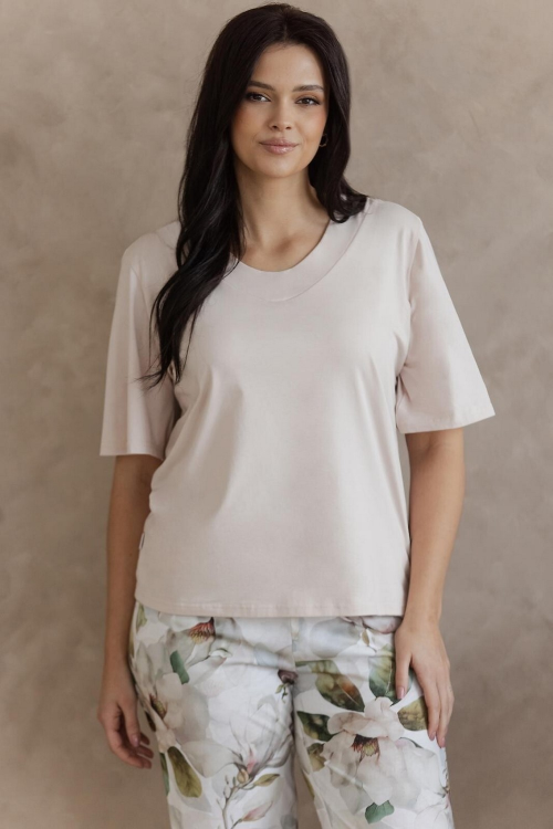 Piżama Taro Afrodyta 7/8 3567  kr/r 2-4XL  W26 damska