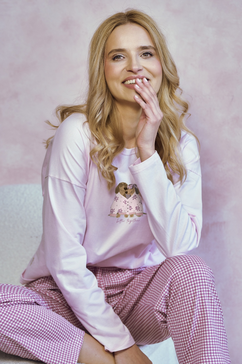 Piżama Taro Elisa 3434 dł/r S-XL Z26 damska