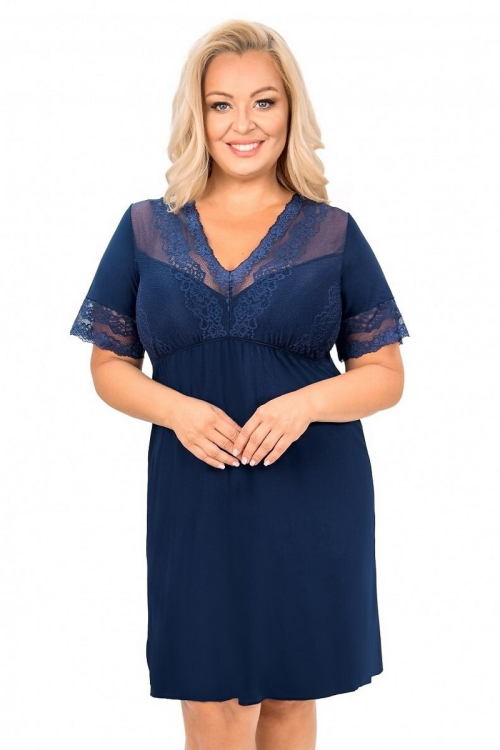 Koszula Donna Linda Plus kr/r 3-6XL