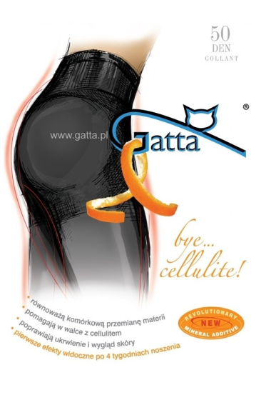 Rajstopy Gatta Bye Cellulitte 50 den 5-XL