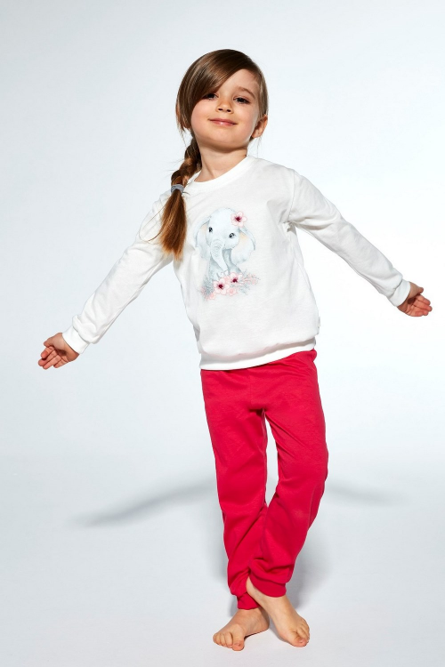 Piżama Cornette Kids Girl  949/170 Elephant 2 dł/r