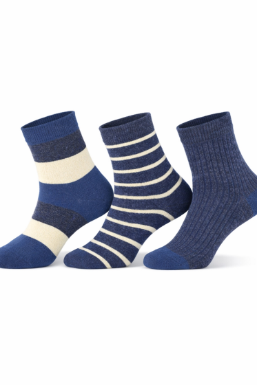 Skarpety Noviti SB168 bawełniane wzorowane