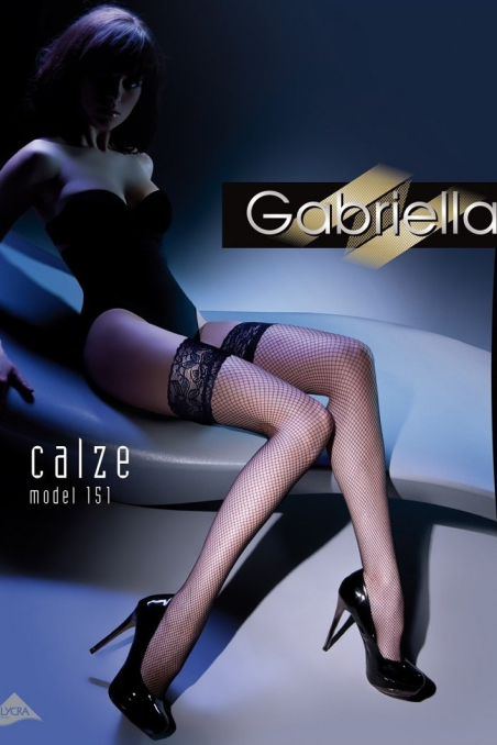 Pończochy Gabriella code 221 kabaretka 151  1/2 3/4