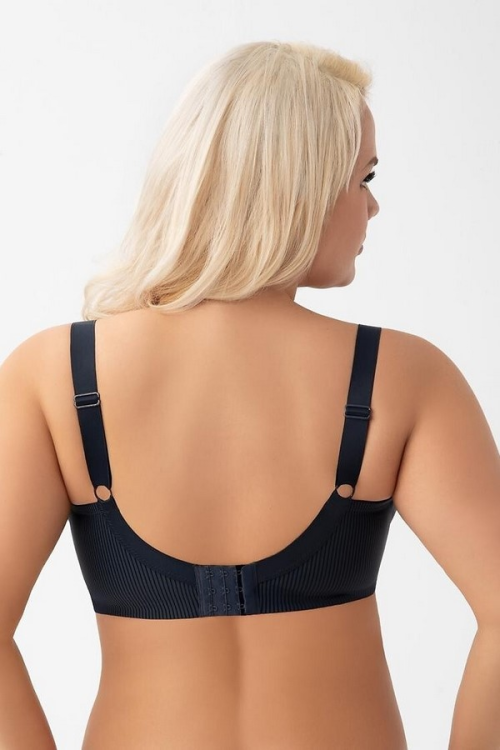 Biustonosz Gorsenia miękki-na drutach K974  Anika granat