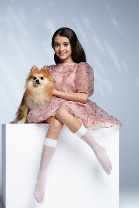 Podkolanówki YO! SKA-0079G dziewczęce A'2