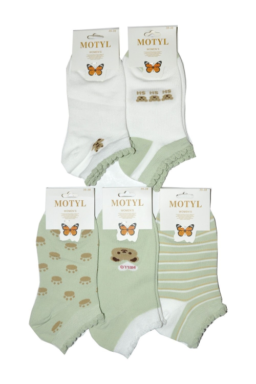 Stopki  Wik  wzór  4806 , 3523   Motyl  35-42  ( 023 )