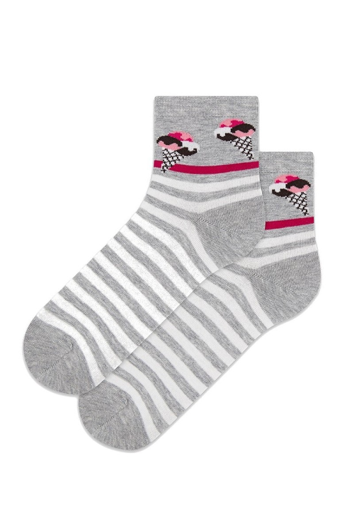 Skarpetki Gatta wzorowane dziewczęce  U34.01P   6-11 lat