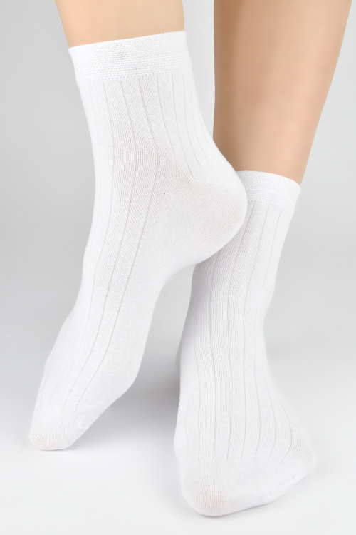 Skarpety Noviti SB164 prążek za kostki męskie