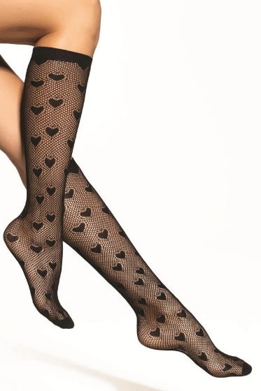 Podkolanówki Gatta Yasmine nr 01 ażur