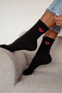 Skarpety Milena 0200-204 Serce 37-41
