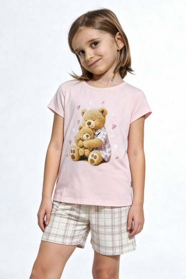 Piżama Cornette Kids Girl 871/115 Hug Me kr/r