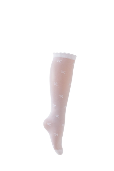 Podkolanówki Be Snazzy SKP-006  w kokardki