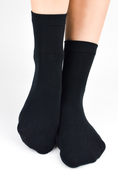 Skarpety Noviti SB164 prążek za kostki męskie