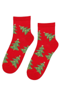 Skarpetki Wola W84.155 świąteczne damskie