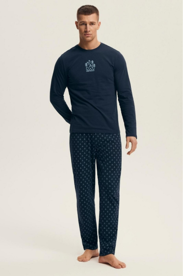 Piżama  Henderson 43478 dł/r Lush  M-3XL