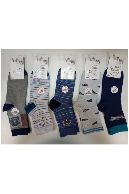 Skarpetki Gatta Cottoline wzorowane  U44.01P  U44.P01  11-15 lat