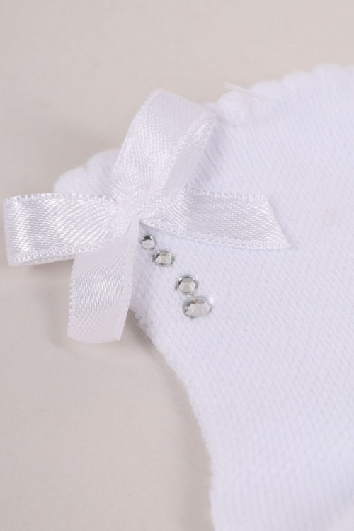 Skarpety YO! SKL-0022 ażurowe z elementem 3D 23-38