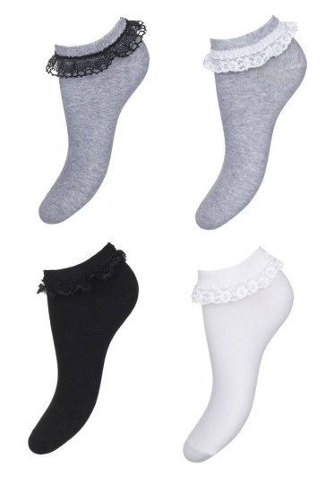 Stopki Milena z koronką 0941