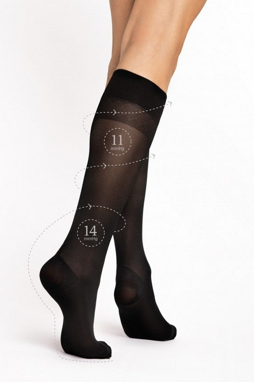 Podkolanówki Fiore  Travel  M 2107 30 den