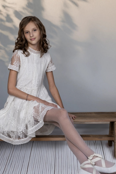 Rajstopy Knittex DR2601 Roxana Junior 20 den wzór