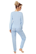 Piżama  Donna Star Long Blue dł/r S-XXL