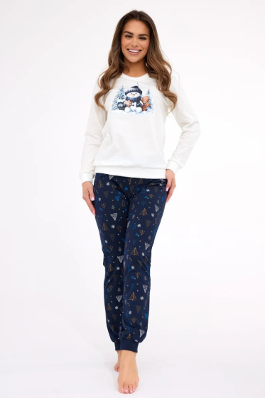 Piżama Cornette 721/427 Snowy Day  dł/r S-XXL