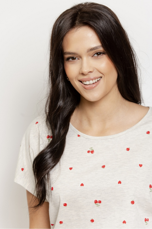 Piżama Taro Adele 3545  kr/r S-XL  W26 damska