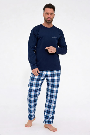 Piżama Cornette 124/220 Bell Rock 3  dł/r  S-XXL