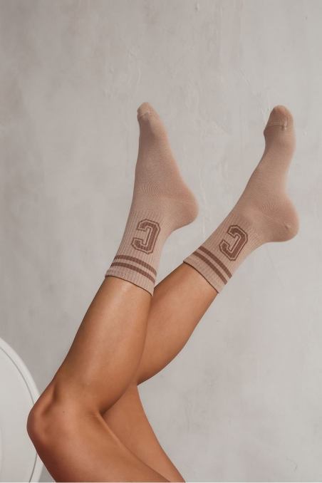 Skarpety Milena 0200.078 Litera C z paskami 37-41