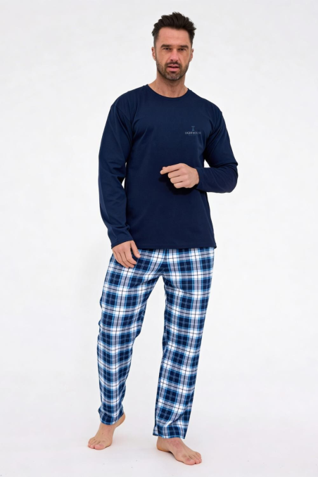 Piżama Cornette 124/220 Bell Rock 3  dł/r  S-XXL